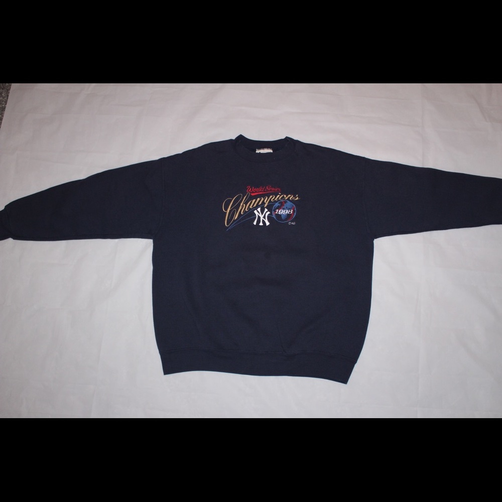 Yankees 1998 championship Long Sleeve crew neck